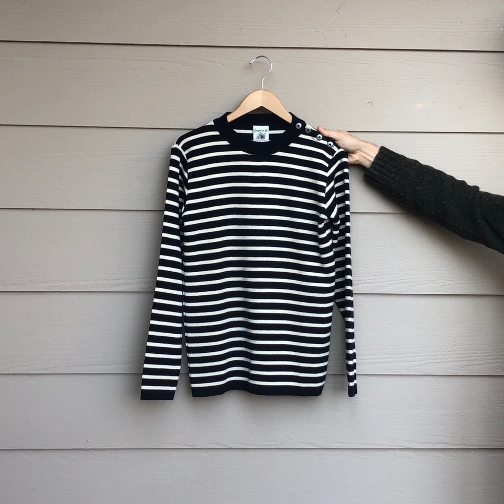 S.N.S. HERNING Striped Mariner sweater